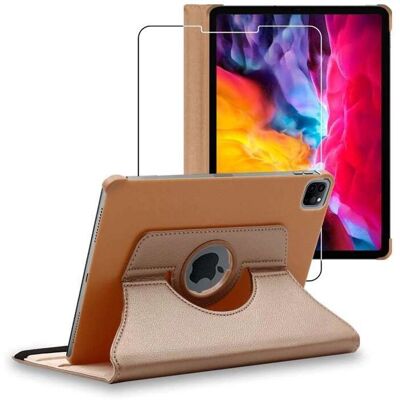 Ebeststar iPad Air 4 (2020) 10.9 - Étui PU cuir rotatif avec verre trempé - Publicité Ebeststar iPad Air 4 (2020) 10.9 - Étui PU cuir rotatif avec verre trempé - Publicité