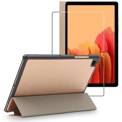 Étui Ebeststar Samsung Galaxy Tab A7 10,4 Veille Auto - Or - Publicité Étui Ebeststar Samsung Galaxy Tab A7 10,4 Veille Auto - Or - Publicité
