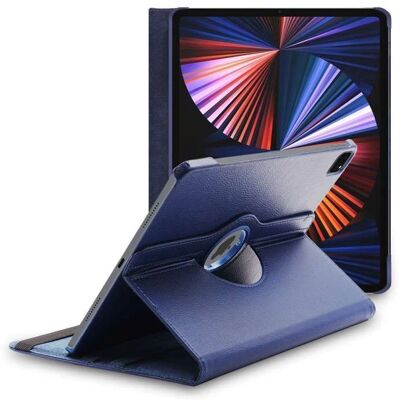 Ebeststar - iPad Pro 12.9 M1 - Bleu - Rotation 360° - Étui - Publicité Ebeststar - iPad Pro 12.9 M1 - Bleu - Rotation 360° - Étui - Publicité