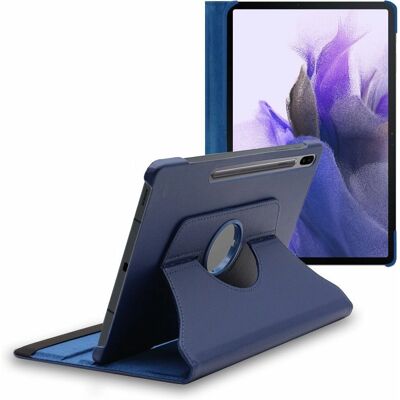 Ebeststar - Galaxy Tab S7 FE T730 5G - Bleu PU Leather Case - Publicité Ebeststar - Galaxy Tab S7 FE T730 5G - Bleu PU Leather Case - Publicité