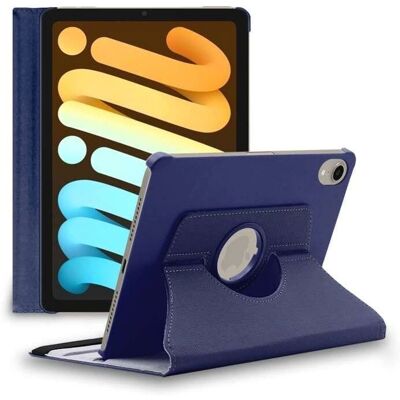 Ebeststar - iPad mini 6 (2021) - Bleu Foncé - Cuir PU Étui - Publicité Ebeststar - iPad mini 6 (2021) - Bleu Foncé - Cuir PU Étui - Publicité