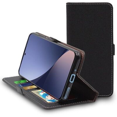 Ebeststar - Xiaomi 12 - Noir - PU Cuir - Étui - Publicité Ebeststar - Xiaomi 12 - Noir - PU Cuir - Étui - Publicité