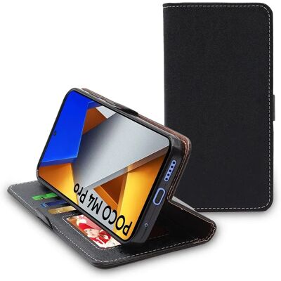 Ebeststar - Poco M4 Pro 4G - Preto - PU Couro Carteira Ebeststar - Poco M4 Pro 4G - Preto - PU Couro Carteira