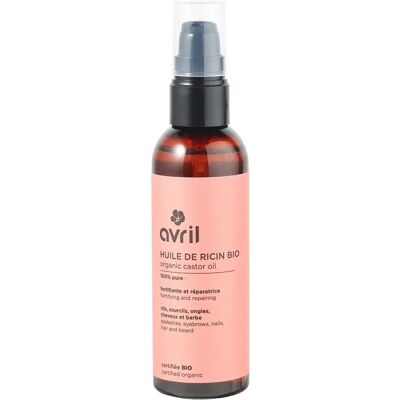 Huile de Ricin Bio Avril - Renforce Cheveux & Ongles - 100ml - Publicité Huile de Ricin Bio Avril - Renforce Cheveux & Ongles - 100ml - Publicité