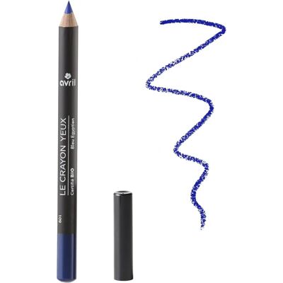 Crayon yeux bleu égyptien Avril - Bio, Œil sensible - Publicité Crayon yeux bleu égyptien Avril - Bio, Œil sensible - Publicité