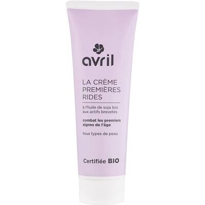 Crème Premières Rides – Certifiée bio - Avril 50 ml - Publicité Crème Premières Rides – Certifiée bio - Avril 50 ml - Publicité