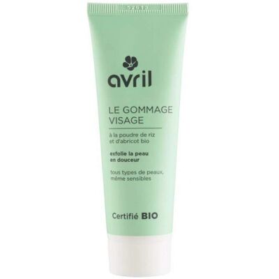 Gommage Visage Certifié Bio - Riz & Abricot - 50ml - Publicité Gommage Visage Certifié Bio - Riz & Abricot - 50ml - Publicité