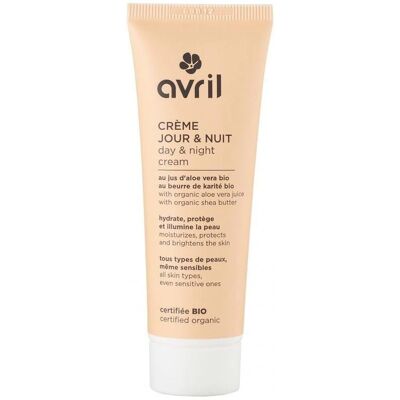 Crème Bio Jour et Nuit Avril - Hydratation pour Tous Types de Peau - Publicité Crème Bio Jour et Nuit Avril - Hydratation pour Tous Types de Peau - Publicité