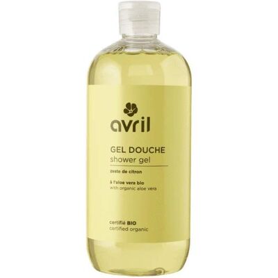 Gel Douche Bio Zeste de Citron - Sans Savon & Rafraîchissant - Publicité Gel Douche Bio Zeste de Citron - Sans Savon & Rafraîchissant - Publicité