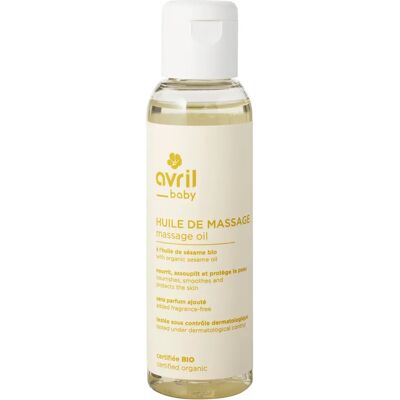 Avril Baby Bio-Massageöl 100ml - Baby Pflege Avril Baby Bio-Massageöl 100ml - Baby Pflege