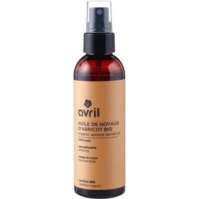 Huile de noyau d'abricot - Certifiée bio - 100ml - Publicité Huile de noyau d'abricot - Certifiée bio - 100ml - Publicité