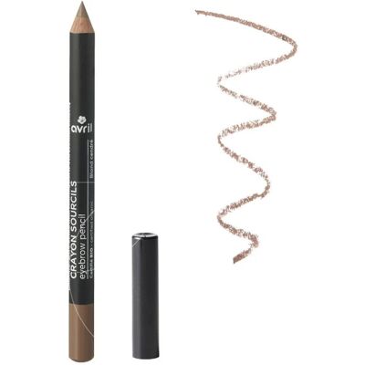 Crayon sourcils bio blond cendré Avril 1g - Crayon à sourcils - Publicité Crayon sourcils bio blond cendré Avril 1g - Crayon à sourcils - Publicité