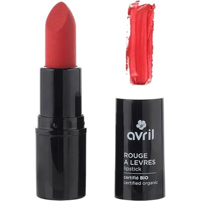 Rouge à Lèvres Bio à l'Huile de Ricin et Beurre de Karité Avril - Rouge à Lèvres - Publicité Rouge à Lèvres Bio à l'Huile de Ricin et Beurre de Karité Avril - Rouge à Lèvres - Publicité