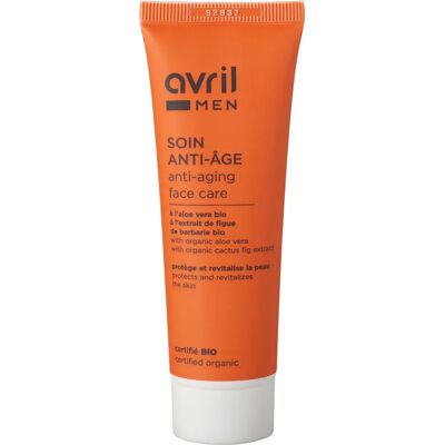 Soins anti-âge bio pour hommes - 50 ml - Publicité Soins anti-âge bio pour hommes - 50 ml - Publicité