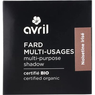 Fard à paupières bio Noisetine irisé - Recharges aimantées - Publicité Fard à paupières bio Noisetine irisé - Recharges aimantées - Publicité