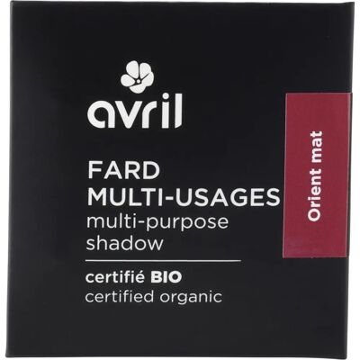 Fard à paupières multi-usage bio Avril - Vert, Brillant - Yeux & Joue - Publicité Fard à paupières multi-usage bio Avril - Vert, Brillant - Yeux & Joue - Publicité