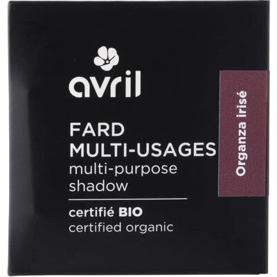 Fard à paupières bio rechargeable Avril - Organza irisé - Publicité Fard à paupières bio rechargeable Avril - Organza irisé - Publicité