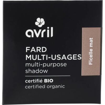 Fard à paupières multi-usages bio Avril - Publicité Fard à paupières multi-usages bio Avril - Publicité
