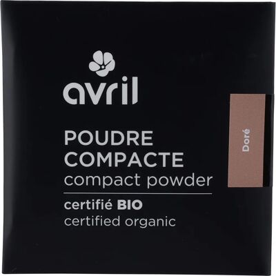Poudre Compacte Bio Avril - Végane, Fabriqué en France - Publicité Poudre Compacte Bio Avril - Végane, Fabriqué en France - Publicité