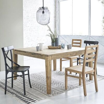Berah Getah - Table 140x140 Extensible 12p - Table à manger - Publicité Berah Getah - Table 140x140 Extensible 12p - Table à manger - Publicité