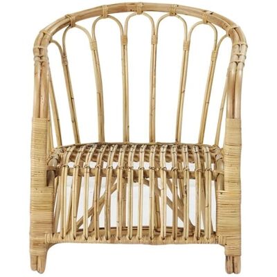 BERAH GETAH Fauteuil en rotin naturel - Intérieur/Extérieur - Publicité BERAH GETAH Fauteuil en rotin naturel - Intérieur/Extérieur - Publicité