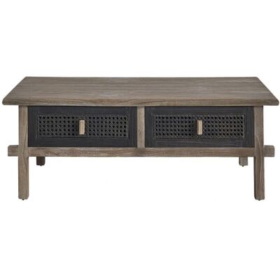 Berah Getah Table Basse en Pin Recyclé - Table Basse - Publicité Berah Getah Table Basse en Pin Recyclé - Table Basse - Publicité
