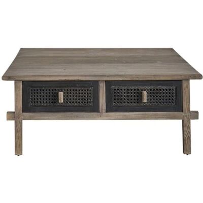 BERAH GETAH Table basse en pin recyclé - Coffee Table - Publicité BERAH GETAH Table basse en pin recyclé - Coffee Table - Publicité