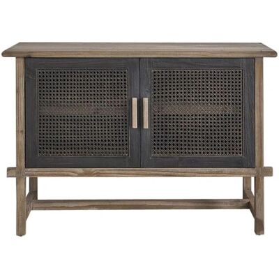Buffet en pin recyclé Berah Getah - 120x80x120cm - Solide et Élégant - Publicité Buffet en pin recyclé Berah Getah - 120x80x120cm - Solide et Élégant - Publicité