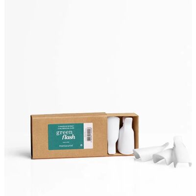 Pinze rimozione smalto Green Flash - 5 pz Pinze rimozione smalto Green Flash - 5 pz