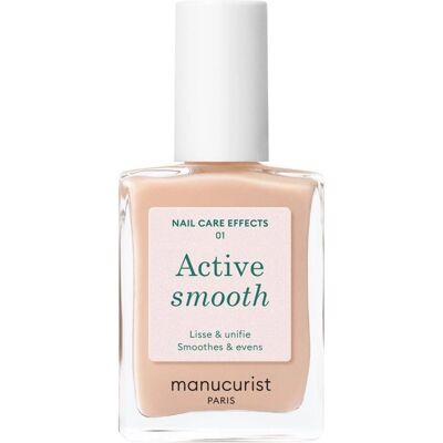 Manucurist Active Smooth Neglelak - Plejende & Glatning - 15ml Manucurist Active Smooth Neglelak - Plejende & Glatning - 15ml
