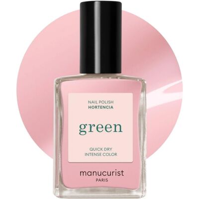 Manucurist Grønne Neglelak Hortencia - Vegan, Giftfri, 15ml Manucurist Grønne Neglelak Hortencia - Vegan, Giftfri, 15ml