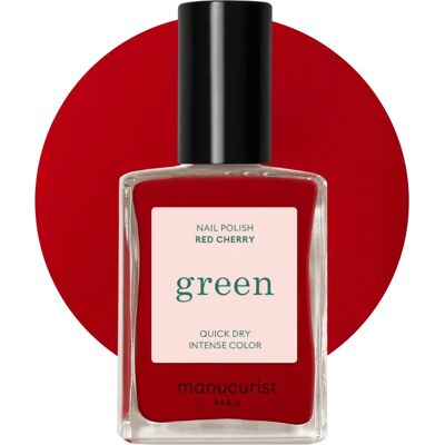 Manucurist Green Nagellack Red Cherry 15ml - Nagellack Manucurist Green Nagellack Red Cherry 15ml - Nagellack
