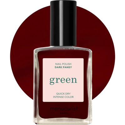 Manucurist Zielony Lak do Paznokci Ciemny Pansy 15ml - Lak Manucurist Zielony Lak do Paznokci Ciemny Pansy 15ml - Lak