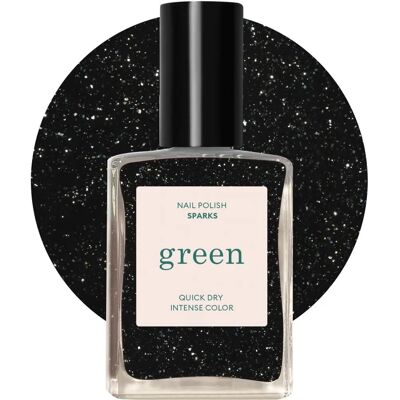 Manucurist Green Sparks Vegan 15ml - Nagellak Manucurist Green Sparks Vegan 15ml - Nagellak