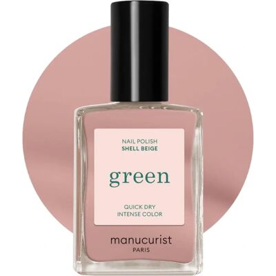 Manucurist Shell Beige 15Ml - Eco Nagellak Manucurist Shell Beige 15Ml - Eco Nagellak