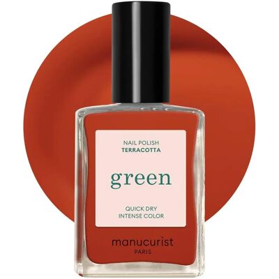 Manucurist Groene Nagellak Terracotta - Nagellak Manucurist Groene Nagellak Terracotta - Nagellak