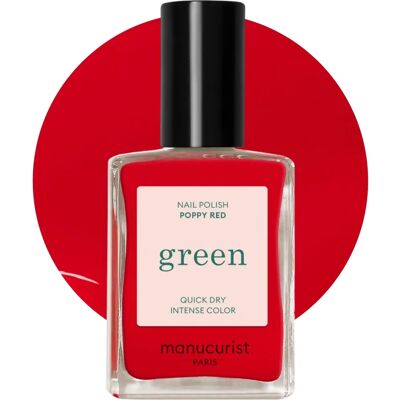 Manucurist Grøn Neglelak Poppy Red - Neglelak Manucurist Grøn Neglelak Poppy Red - Neglelak