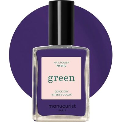 Vernis à ongles Green Mystic Manucurist - 15ml - Publicité Vernis à ongles Green Mystic Manucurist - 15ml - Publicité