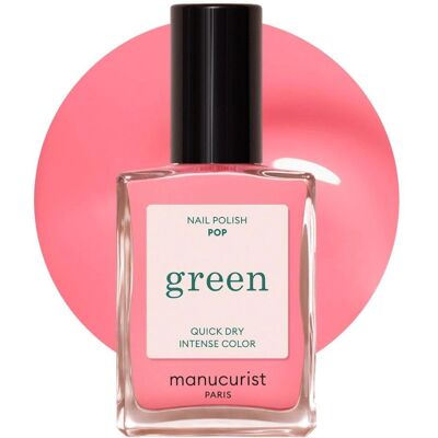 MANUCURIST Vihreä Kynsilakka Pop 15ml - Kynsilakka MANUCURIST Vihreä Kynsilakka Pop 15ml - Kynsilakka