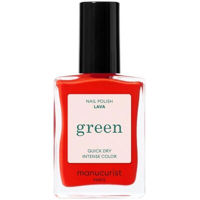 MANUCURIST Grøn Lava Neglelak 15ml - Neglelak MANUCURIST Grøn Lava Neglelak 15ml - Neglelak