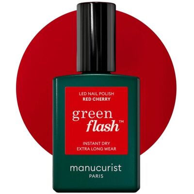 Manucurist Green Flash Rote Kirsche Nagellack - Nagellack Manucurist Green Flash Rote Kirsche Nagellack - Nagellack