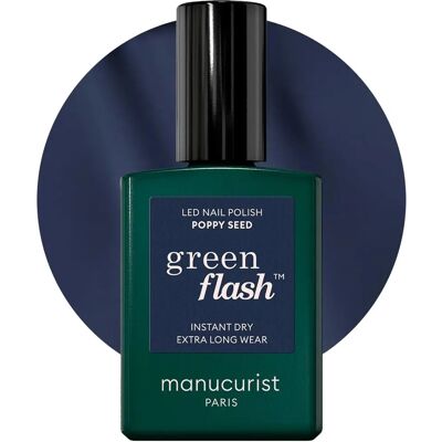 manucurist GREEN Flash Vernis Extra Longue Durée Noir - Vernis à Ongles - Publicité manucurist GREEN Flash Vernis Extra Longue Durée Noir - Vernis à Ongles - Publicité