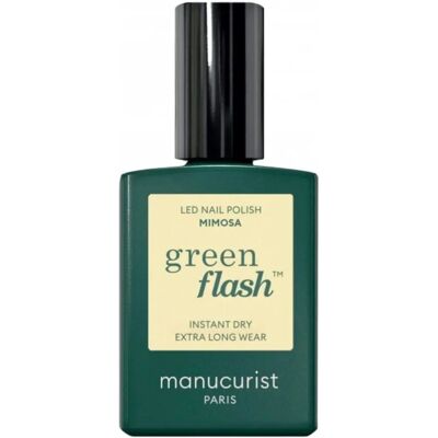 Manucurist Manucurist Green Flash Mimosa Nagellack 15 ml - Nagellack Manucurist Manucurist Green Flash Mimosa Nagellack 15 ml - Nagellack