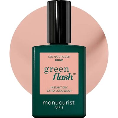 Manucurist Green Flash Dune - Vernis à ongles longue durée - Publicité Manucurist Green Flash Dune - Vernis à ongles longue durée - Publicité