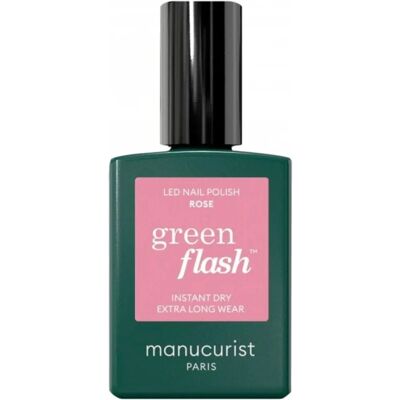 Manucurist Green Flash Rose Nagellak - Nagellak Manucurist Green Flash Rose Nagellak - Nagellak