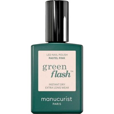 Manucurist Paris Green Flash Pastel Pink Semi-Permanent Nagellack - Nageltyp Manucurist Paris Green Flash Pastel Pink Semi-Permanent Nagellack - Nageltyp