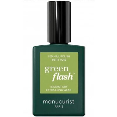 Vernis Green Flash Petit Pois de manucurist Paris - Écologique et Durable - Publicité Vernis Green Flash Petit Pois de manucurist Paris - Écologique et Durable - Publicité