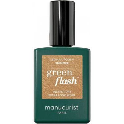 manucurist Paris Green Flash LED Nagellak - Nagellak manucurist Paris Green Flash LED Nagellak - Nagellak