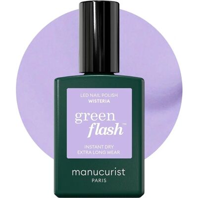Manucurist Wisteria Green Flash Nagellack - Nageltyp Manucurist Wisteria Green Flash Nagellack - Nageltyp