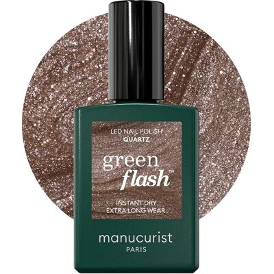 Manucurist Green Flash Quartz Veganer LED Semi-permanenter Nagellack - Nageltyp Manucurist Green Flash Quartz Veganer LED Semi-permanenter Nagellack - Nageltyp